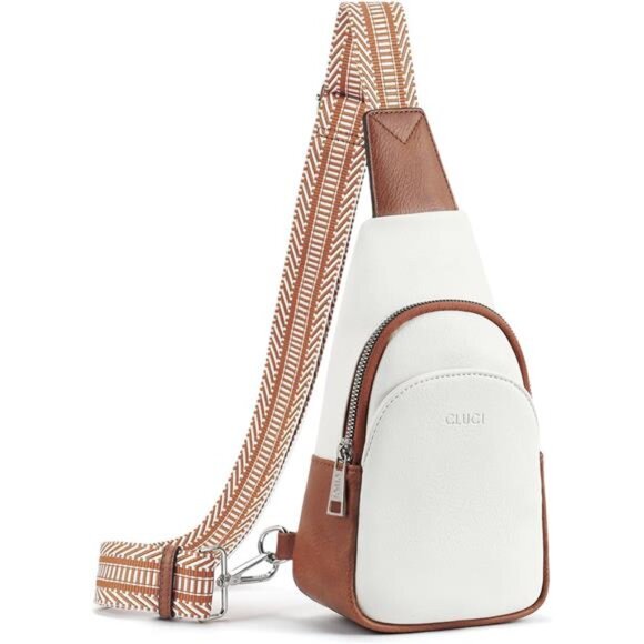 Women Crossbody Small Sling Bag Crossbody, Faux Leather‎ Trendy Waist Packs - Picture 1 of 6